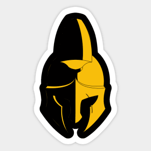 Casco amarillo Sticker